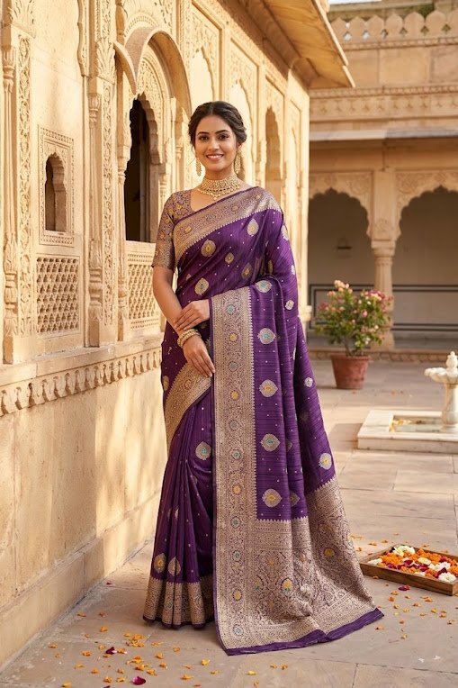 purple-art-silk-meenakari-zari-designer-saree