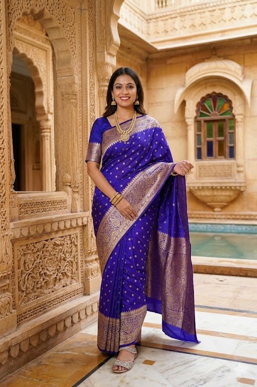 royal-blue-katan-silk-banarasi-zari-saree